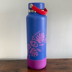 Hydro Flask Hawaii Limited Edition Wide Mouth 40oz Bottle Hydrangea Blue Purple